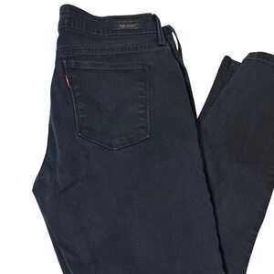 Levi's Legging Jeans 10 Medium Black The Original J Skinny Stretch Denim